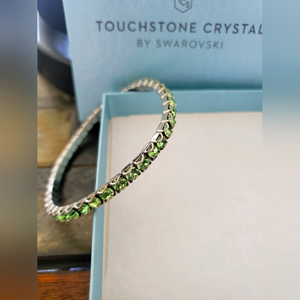 Touchstone Crystal Stretch Bracelet.